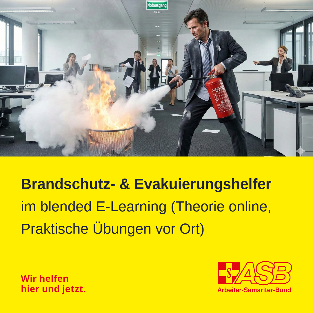 Brandschutz- & Evakuierungshelfer im blended E-Learning